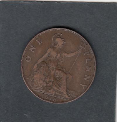 Beschrijving: 1 Penny  GEORGIUS V